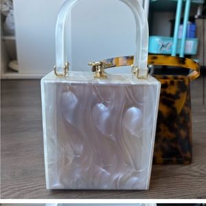 Mosaic lucite bag